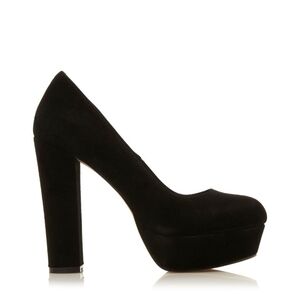 Elegant Black Platform Heels
